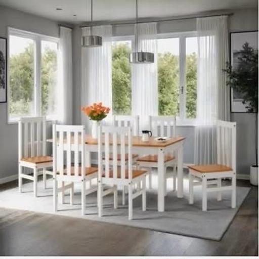  — ◼️◼️LUDLOW TABLE & 6 CHAIRS
