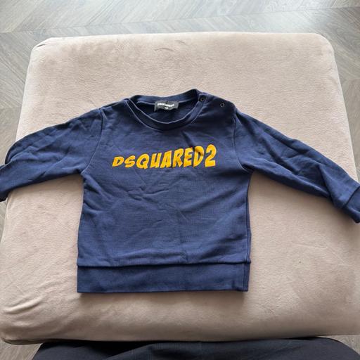 Buy & Sell Cambridge Heath East London - Photos for Boys designer dsquared sweatshirt size 2