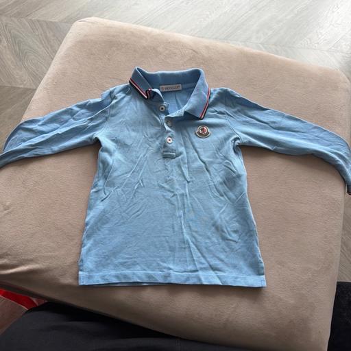 Buy & Sell Stepney Green East London - Photos for Boys moncler polo top size 2