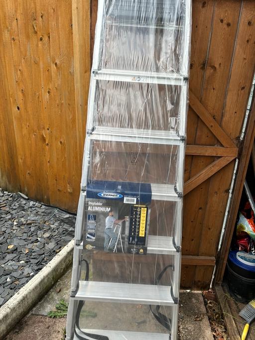 Buy & Sell Four Oaks Birmingham - Photos for WERNER 7 TREAD HIGH HANDRAIL STEP LADDER