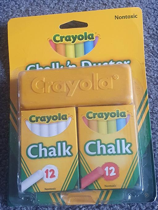 Buy & Sell Horwich Bolton - Photos for Crayola Chalks + Duster