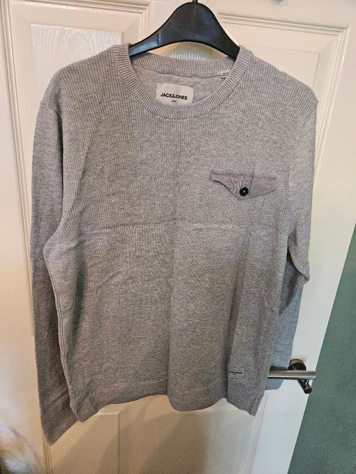 Buy & Sell Broomhill Cannock Chase - Photos for mens grey jack & jones knit jumper L