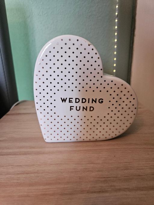 Buy & Sell Broomhill Cannock Chase - Photos for ceramic heart wedding fund moneybox