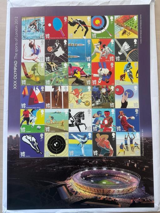 further learning Elm Park Havering - Photos for London 2012 Olympic & Paralympic stamp sheet