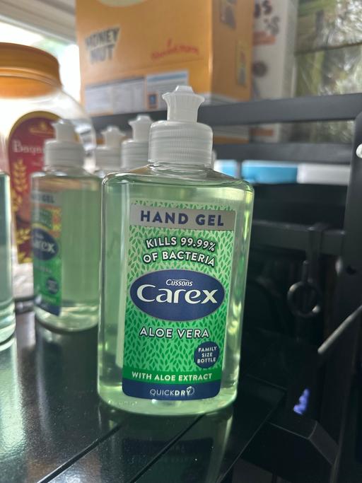  — Carex hand gel x6
