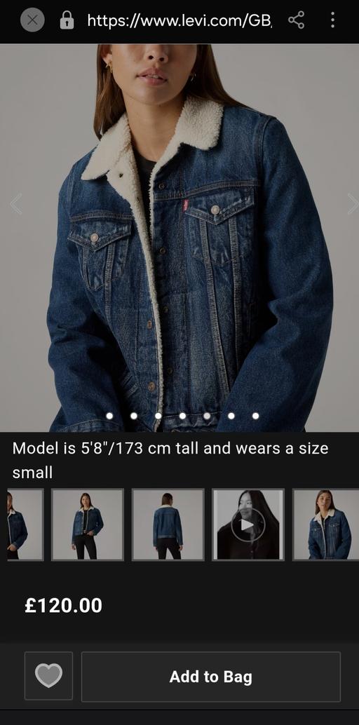 Buy & Sell Bounds Green North London - Photos for LEVIS Original Sherpa Trucker Jacket