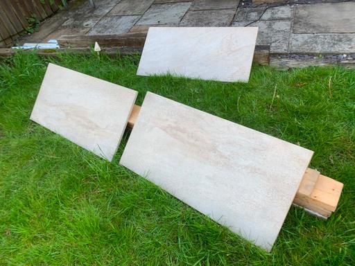 Buy & Sell Whittle-Le-Woods Chorley - Photos for 3 large Porcelain tiles
