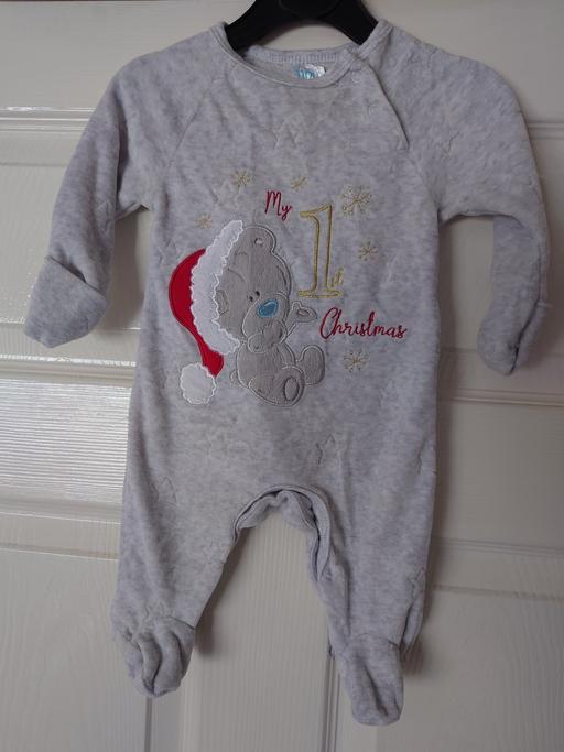  — Babies me to you Christmas sleepsuit size0-3M