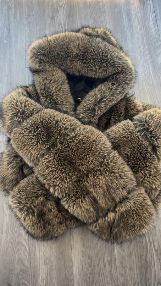 Buy & Sell Ware East Hertfordshire - Photos for EGO hooded faux fur coat