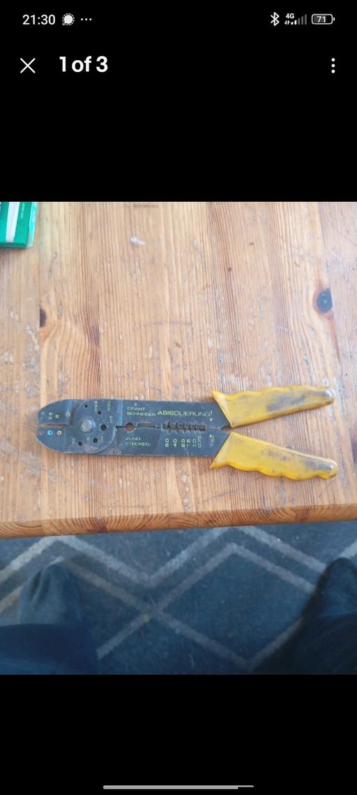 Buy & Sell Upper Cambourne South Cambridgeshire - Photos for ABISOLIERUNG Electrical Wire Cutters/Crimping