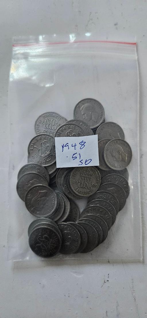  — Sixpence 1948-1951 King George VI Copper-Nick