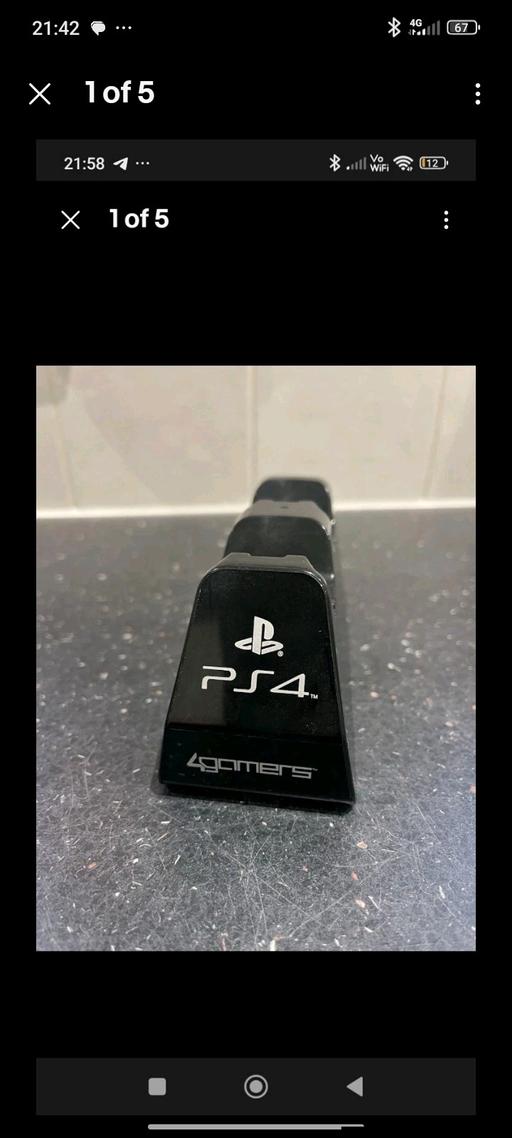Buy & Sell Upper Cambourne South Cambridgeshire - Photos for 4Gamers PS4 Playstation 4 Controller holder