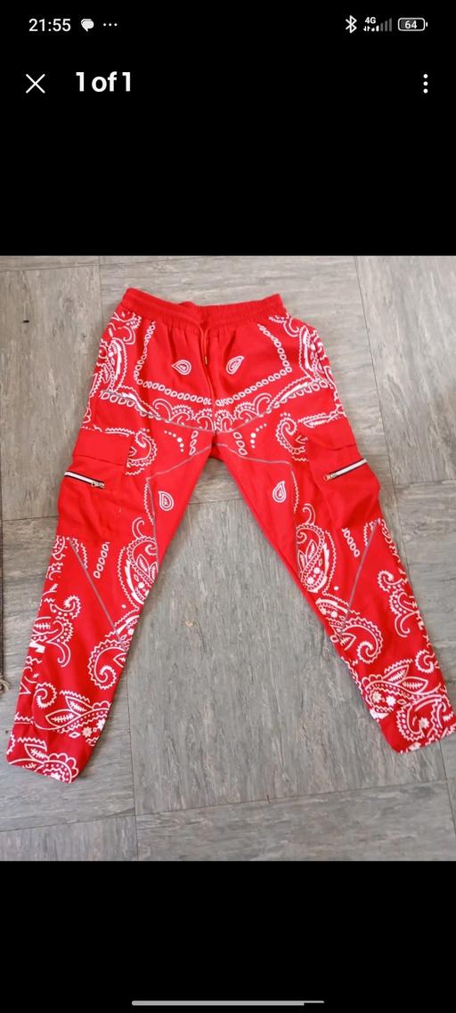 Buy & Sell Upper Cambourne South Cambridgeshire - Photos for Mens/Boys Red - Cargo/Sweat Pants / 30
