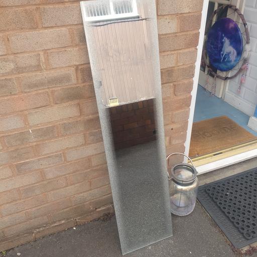 Buy & Sell Pensnett Dudley - Photos for 4ft Frosted Mirror & 1ft Crackled Lantern.