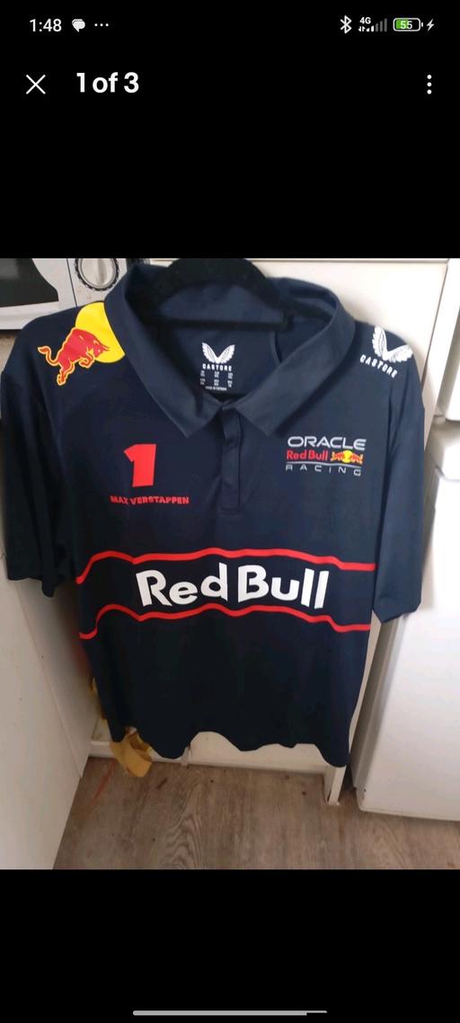 Buy & Sell Upper Cambourne South Cambridgeshire - Photos for 2025 Max Verstappen Red Bull Racing shirt