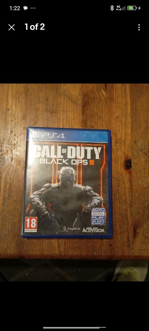 Buy & Sell Upper Cambourne South Cambridgeshire - Photos for Call of Duty: Black Ops III for PlayStation 4