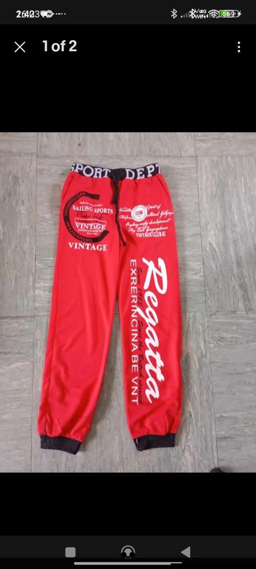 Buy & Sell Upper Cambourne South Cambridgeshire - Photos for men's/boys red sweatpants in size small