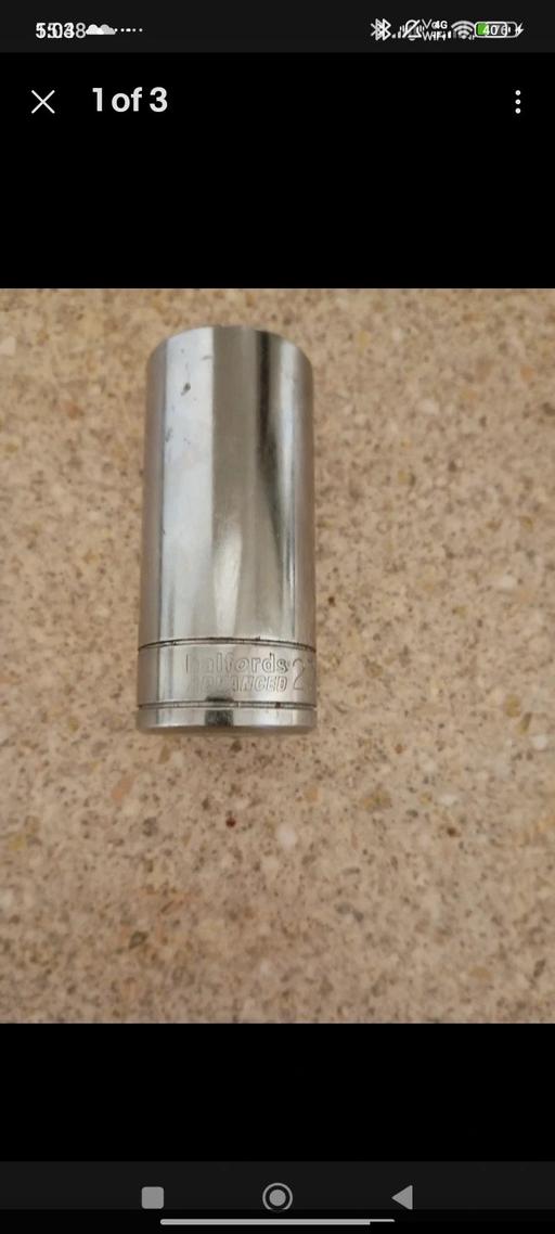 Buy & Sell Upper Cambourne South Cambridgeshire - Photos for Halfords Deep 27mm - Half Inch Drive - Socket