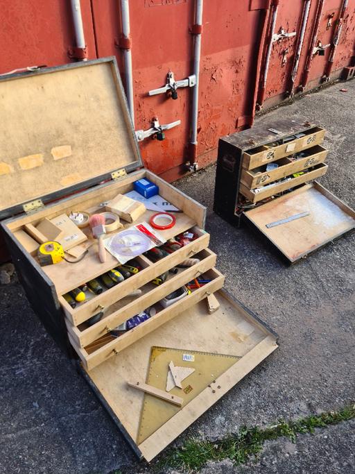 Buy & Sell Lye Dudley - Photos for 2 x carpentry boxes and tools