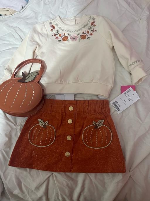 Buy & Sell Warmley South Gloucestershire - Photos for orange skirt and cream sweater