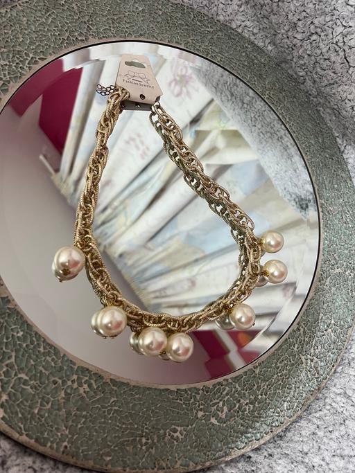 Buy & Sell Warmley South Gloucestershire - Photos for Gold & pearl choker necklace