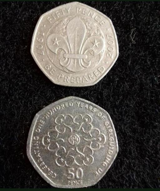 Buy & Sell Preston South Ribble - Photos for SCOUTS & GUIDES 50p COINS