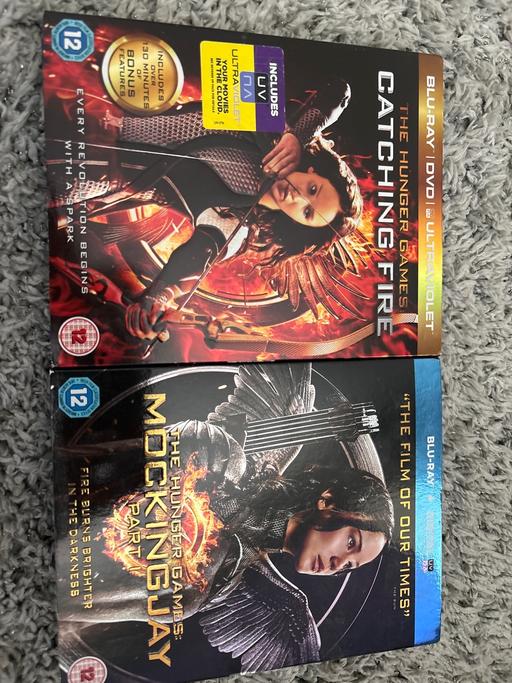  — The hunger games Blu-ray