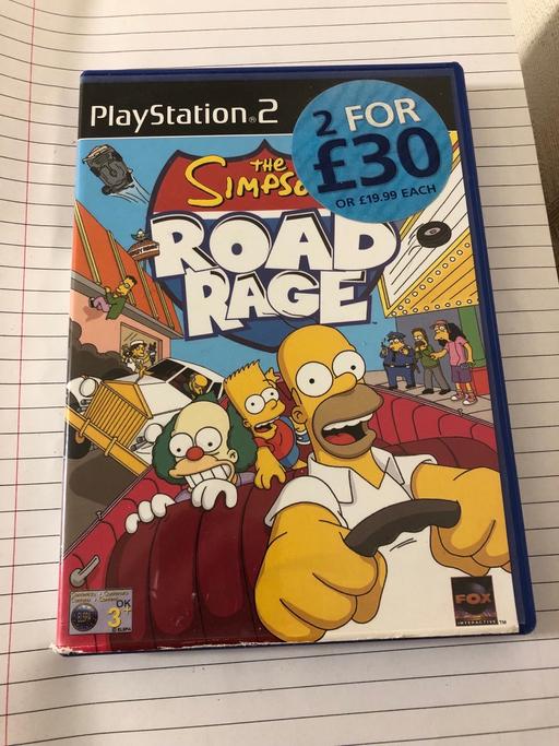Buy & Sell Farington Moss South Ribble - Photos for The Simpson’s Road Rage - PlayStation 2