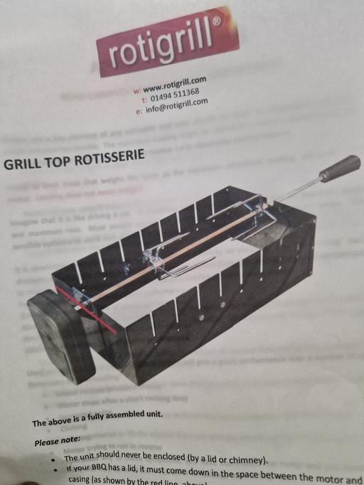 Buy & Sell Smethwick Sandwell - Photos for Rotigrill. (brand new)