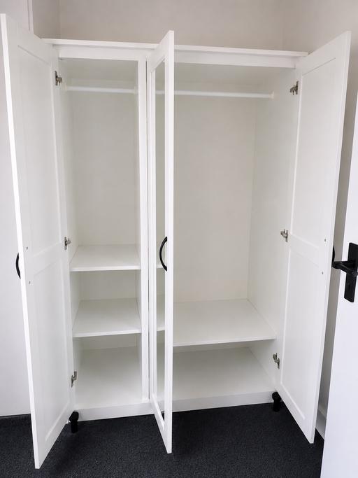 Buy & Sell Blackhorse Road East London - Photos for Ikea songesand white wardrobe