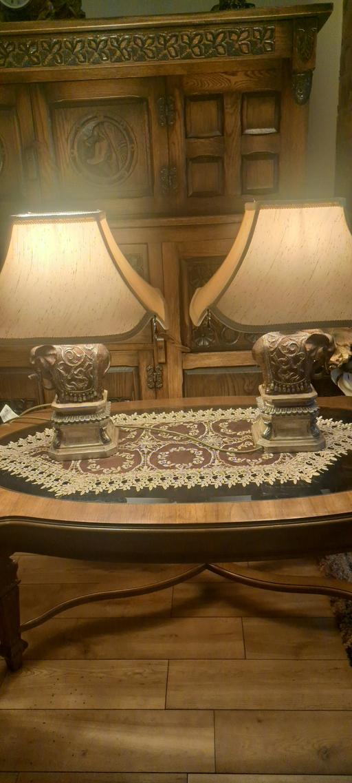 Buy & Sell Stourbridge Dudley - Photos for Pair of vintage elephant table lamps