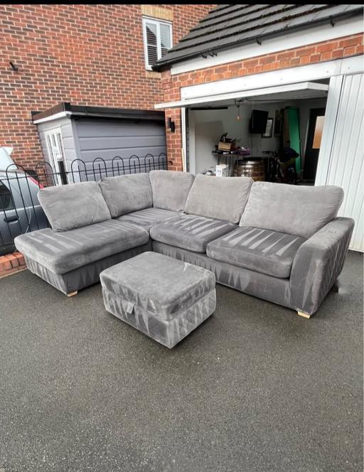 Buy & Sell Deansgate Manchester - Photos for Corner sofa with footstool for sale can deliv