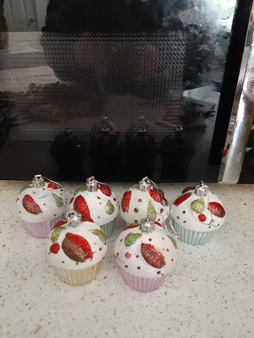 Buy & Sell South Hylton Sunderland - Photos for xmas cupcake baubles