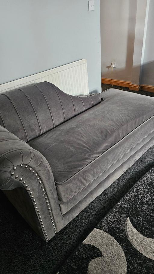 Buy & Sell Birchills Walsall - Photos for left hand single velvet chaise
