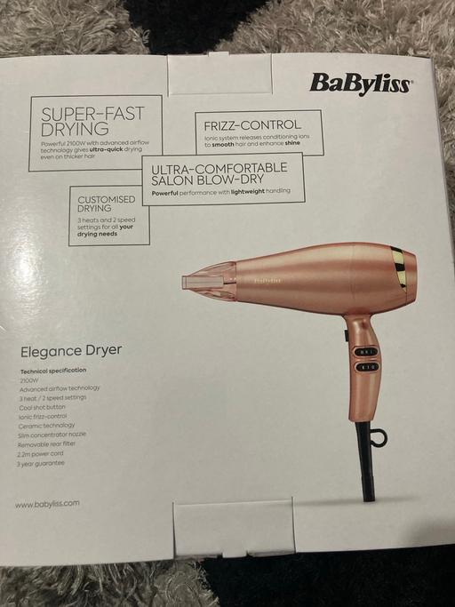 Buy & Sell Barking Barking and Dagenham - Photos for Babyliss hair dryer