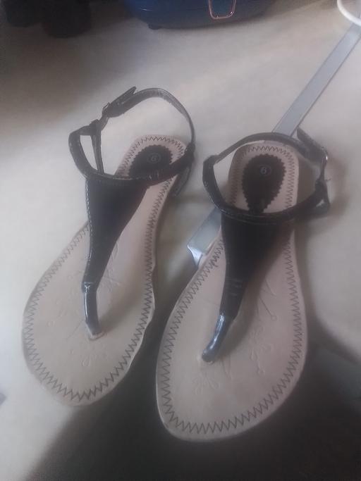 Buy & Sell Aldridge Walsall - Photos for PAIR BLACK SANDELS