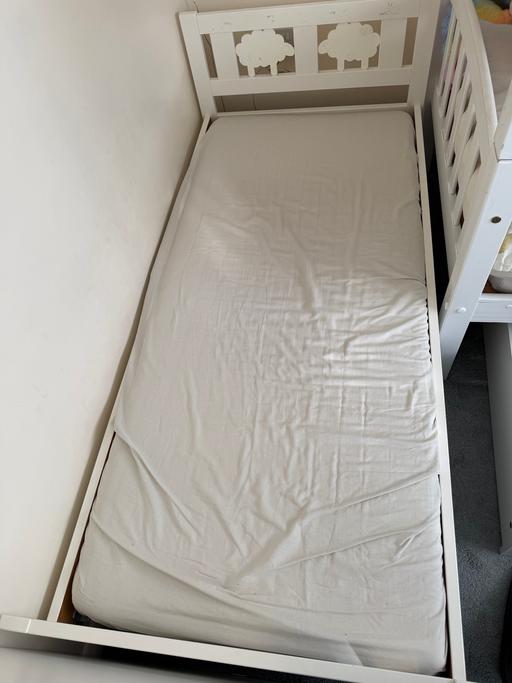 Buy & Sell - Photos for Ikea Kritter Toddler Bed with mattress