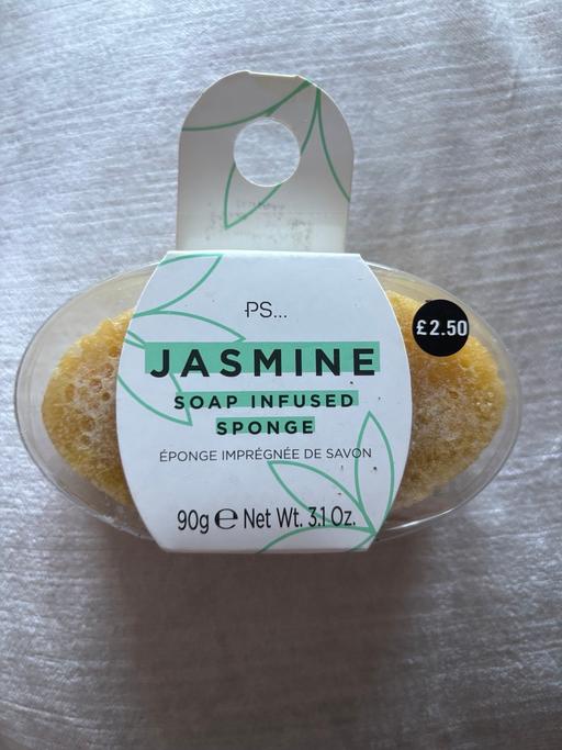  — Jasmine Soap infused sponge