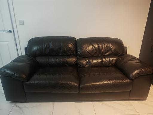 Buy & Sell Sileby Charnwood - Photos for Leather sofa