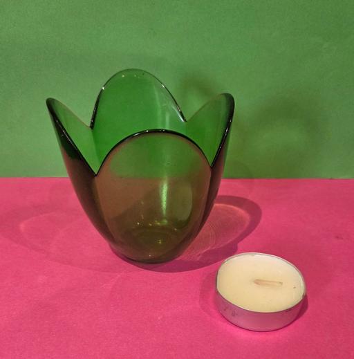 Buy & Sell Westgate-on-Sea Thanet - Photos for GLASS POT WITH CANDLE
