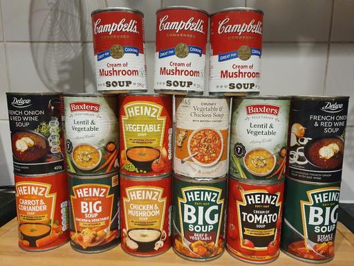 Buy & Sell Lower Sydenham South East London - Photos for 15 tins of soup