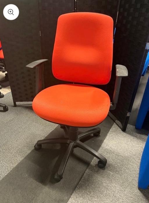 Buy & Sell Waddon South East London - Photos for office chair orange ergonomic adjustable