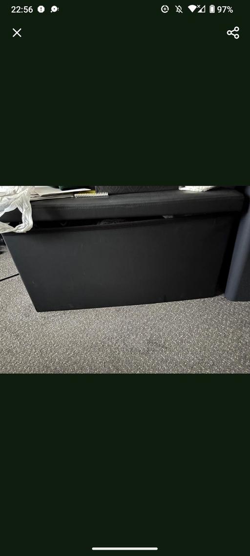 Buy & Sell Kings Norton Birmingham - Photos for Large ottoman black