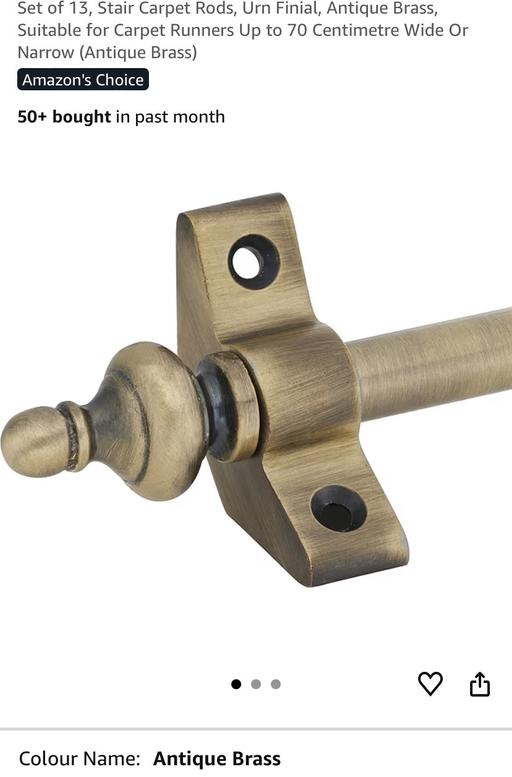 Buy & Sell Bentley Heath Solihull - Photos for 13 stair rods