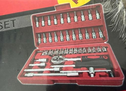 Buy & Sell Ashton-on-Ribble Preston - Photos for 46 Piece Socket Set - 1/4” Ratchet Tool Kit