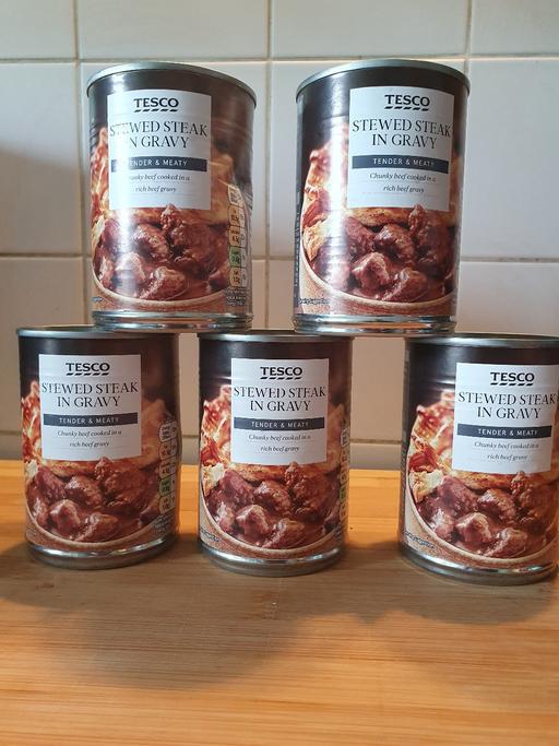 Buy & Sell Lower Sydenham South East London - Photos for 5 x tins stewed steak in gravy