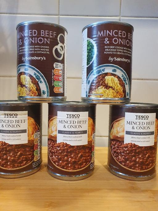 Buy & Sell Sydenham Hill South East London - Photos for 5 x tins minced beef & onion