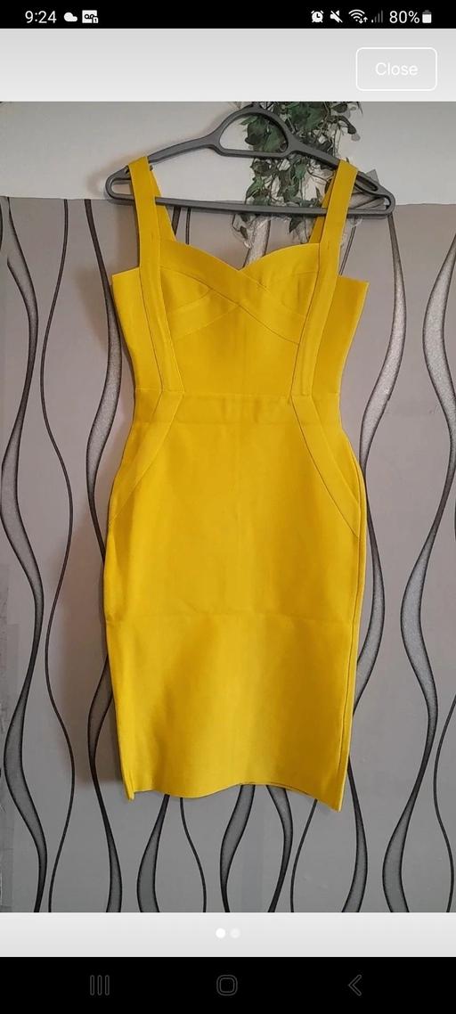 Buy & Sell Lambeth South East London - Photos for Yellow Bandage Bodycon Dress