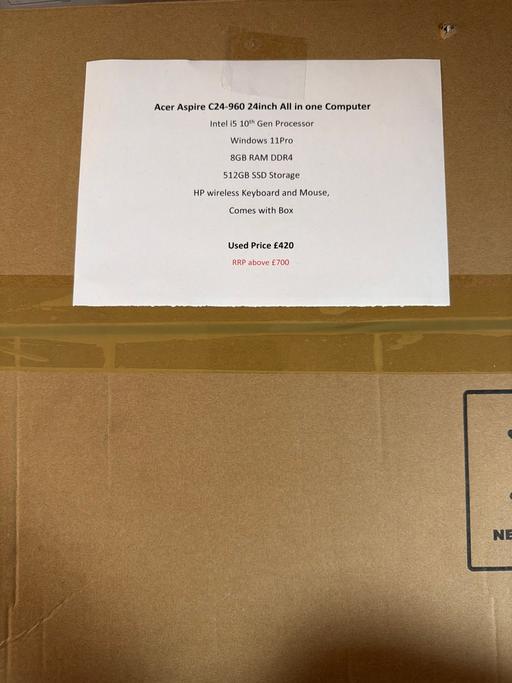 Buy & Sell Greenford Ealing - Photos for Acer Aspire 24inch All in One Computer