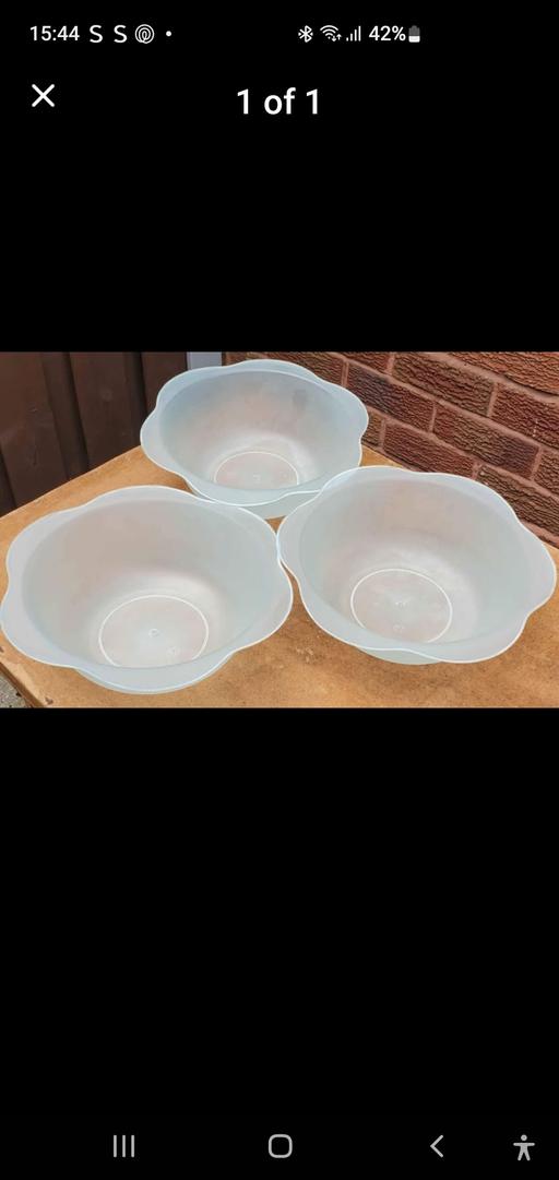 Buy & Sell Longley Sheffield - Photos for 3x plastic serving bowls